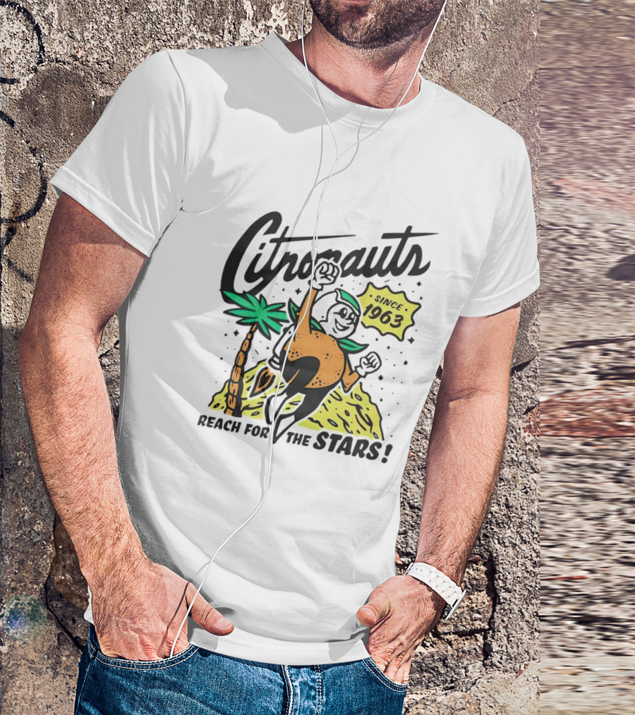Citronauts Since 1963 Reach For The Stars T-Shirt