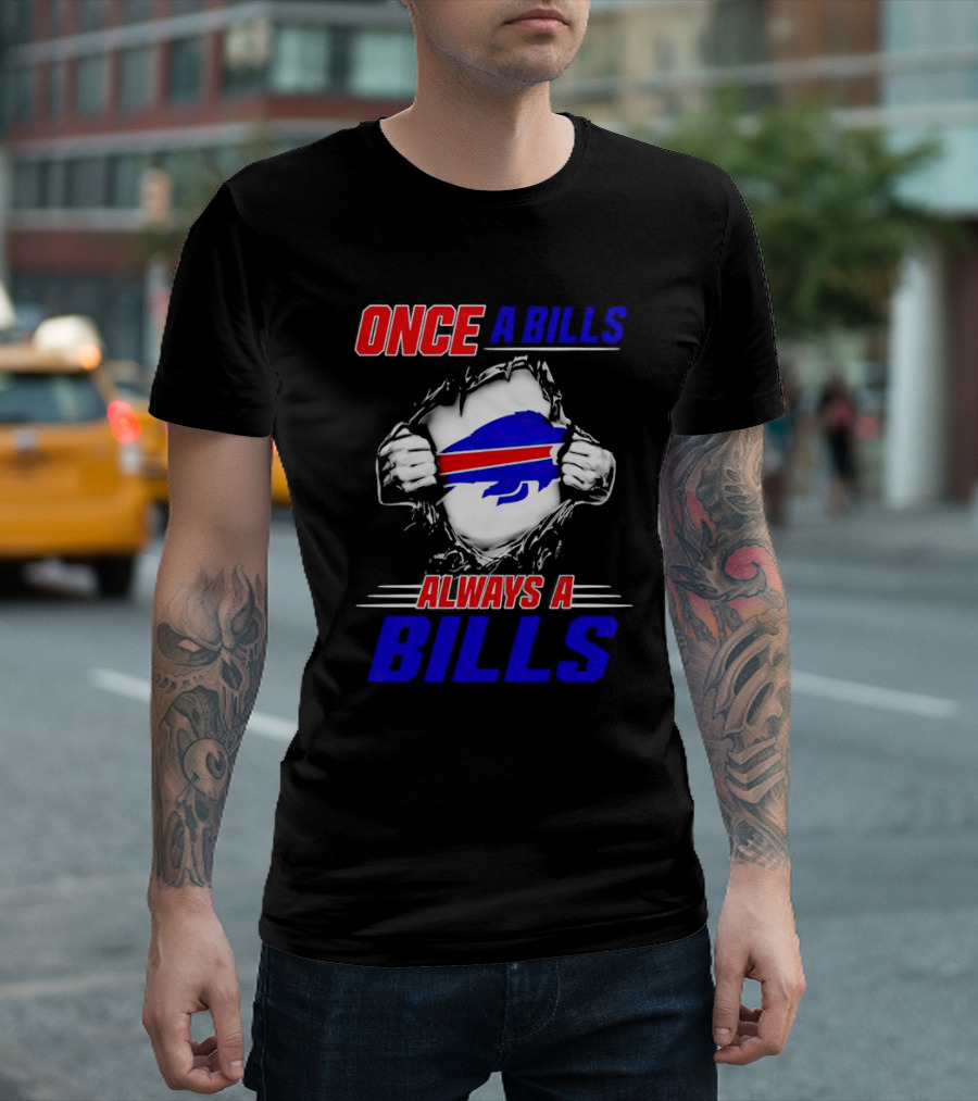 Once A Bills Always A Bills Buffalo Logo T-Shirt