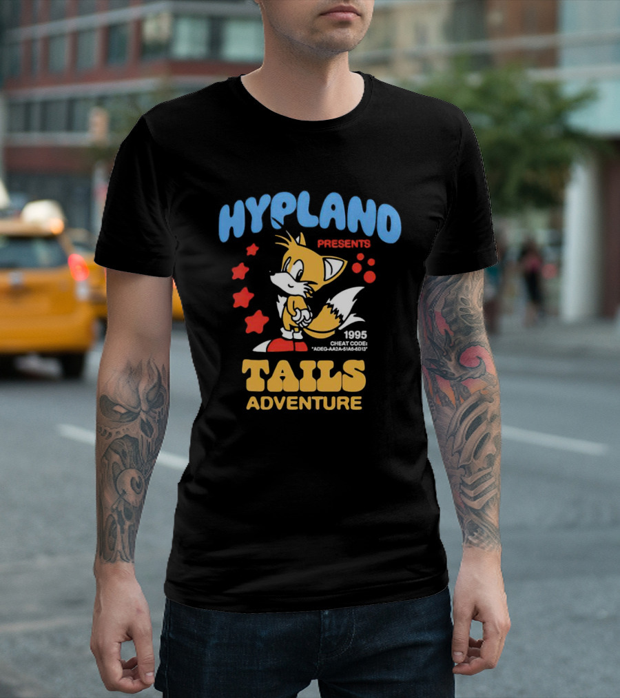 Hypland Presents 1995 Tails Adventure Cheat Code ADEG-AA2A-51A6-6D13 T-Shirt