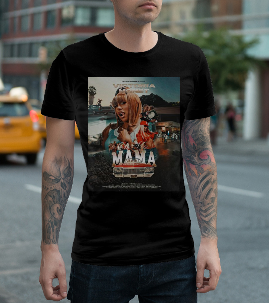 Victoria Monét On My Mama 90s-Inspired Hip-Hop Street Scene T-Shirt