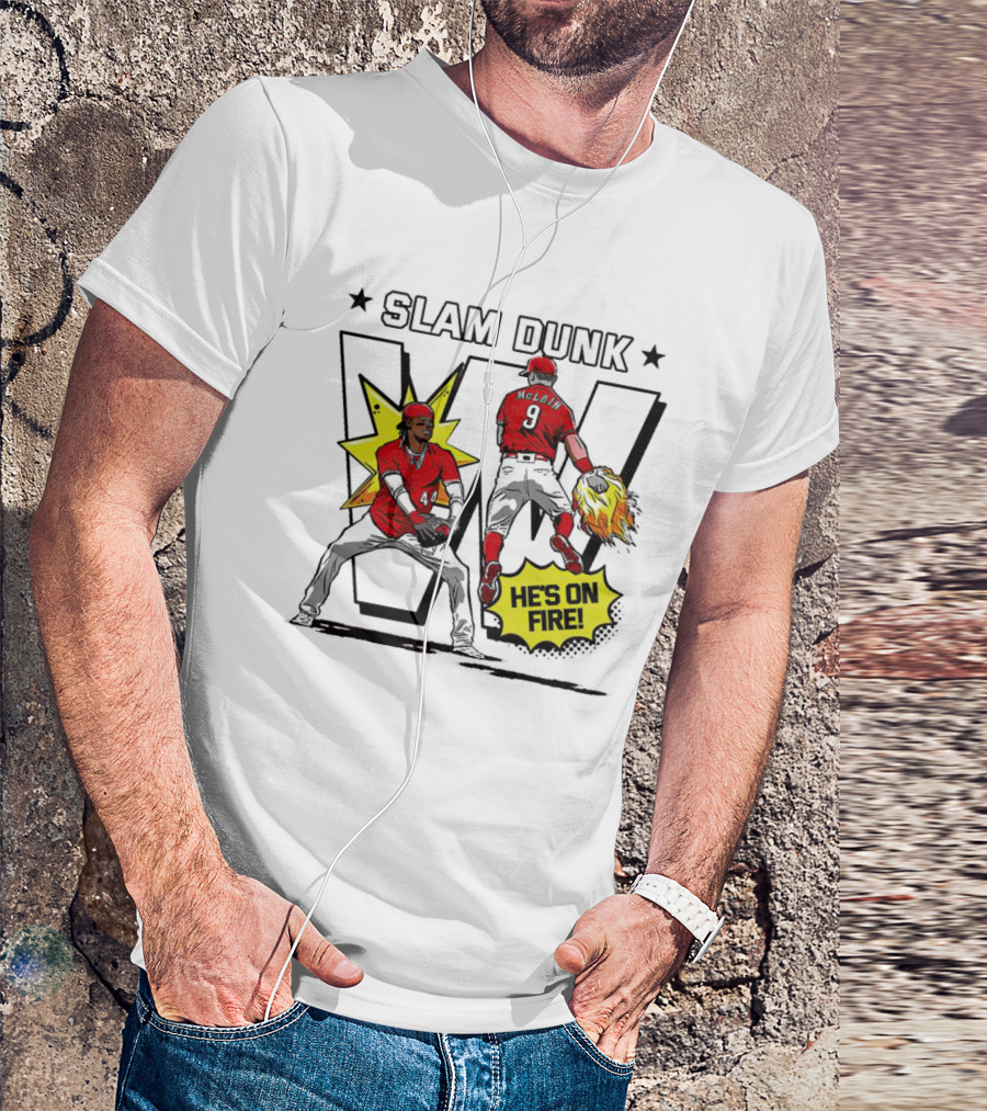SLAM DUNK McLain He's On Fire T-Shirt