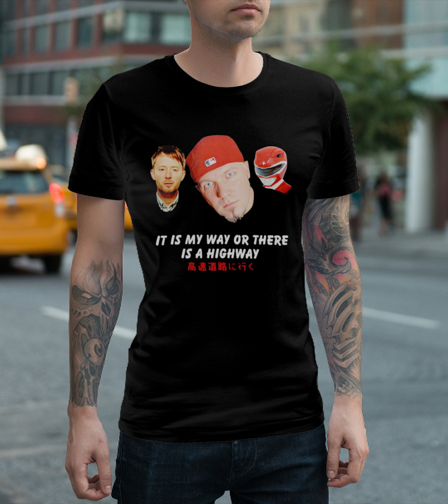 It Is My Way or There Is a Highway 高速道路に行く T-Shirt