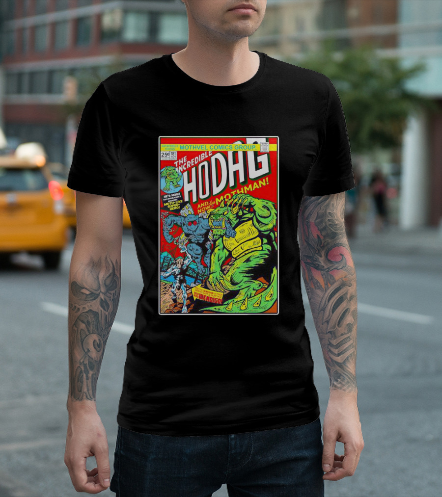 Mothvel Comics Group The Incredible Hodag and the Mothman Battles Incredico T-Shirt