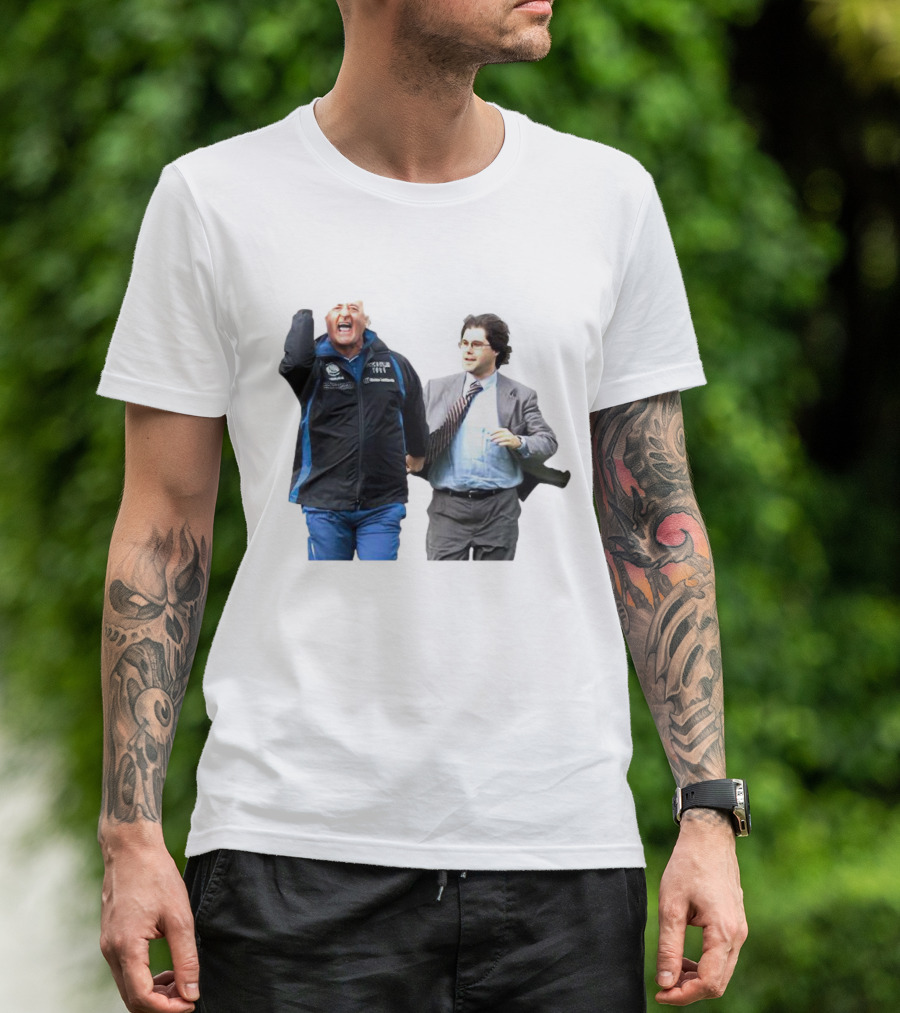 Sprint Under The Curve During Brescia Atalanta Football Emotion Jubilee T-Shirt