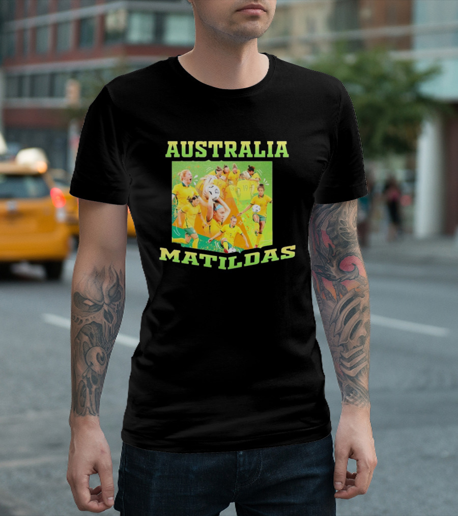 Australia Matildas Soccer Team Players T-Shirt
