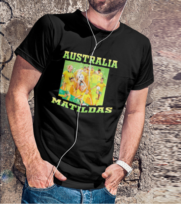 Australia Matildas Soccer Team Players T-Shirt