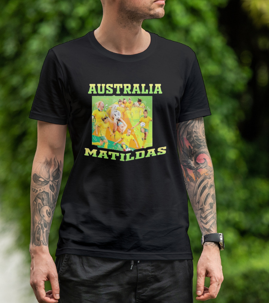 Australia Matildas Soccer Team Players T-Shirt