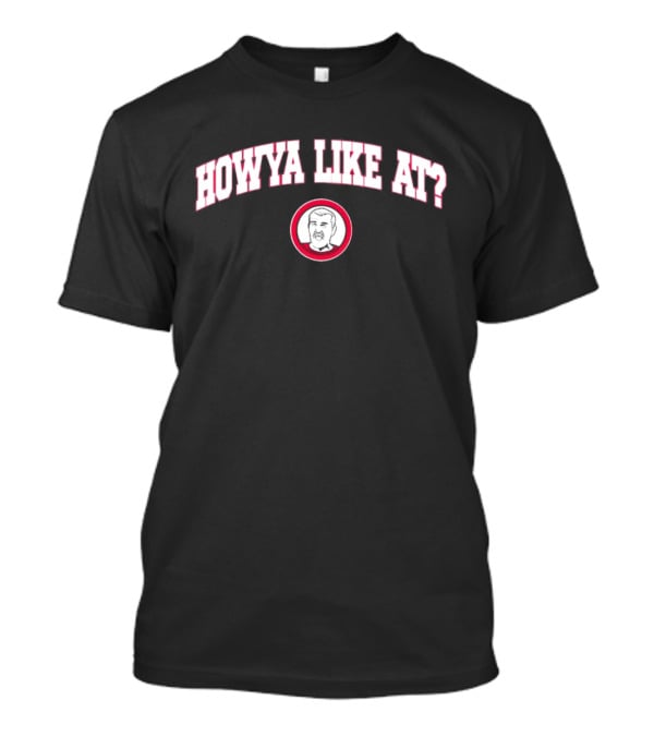 Howya Like At? Red Circle Face T-Shirt