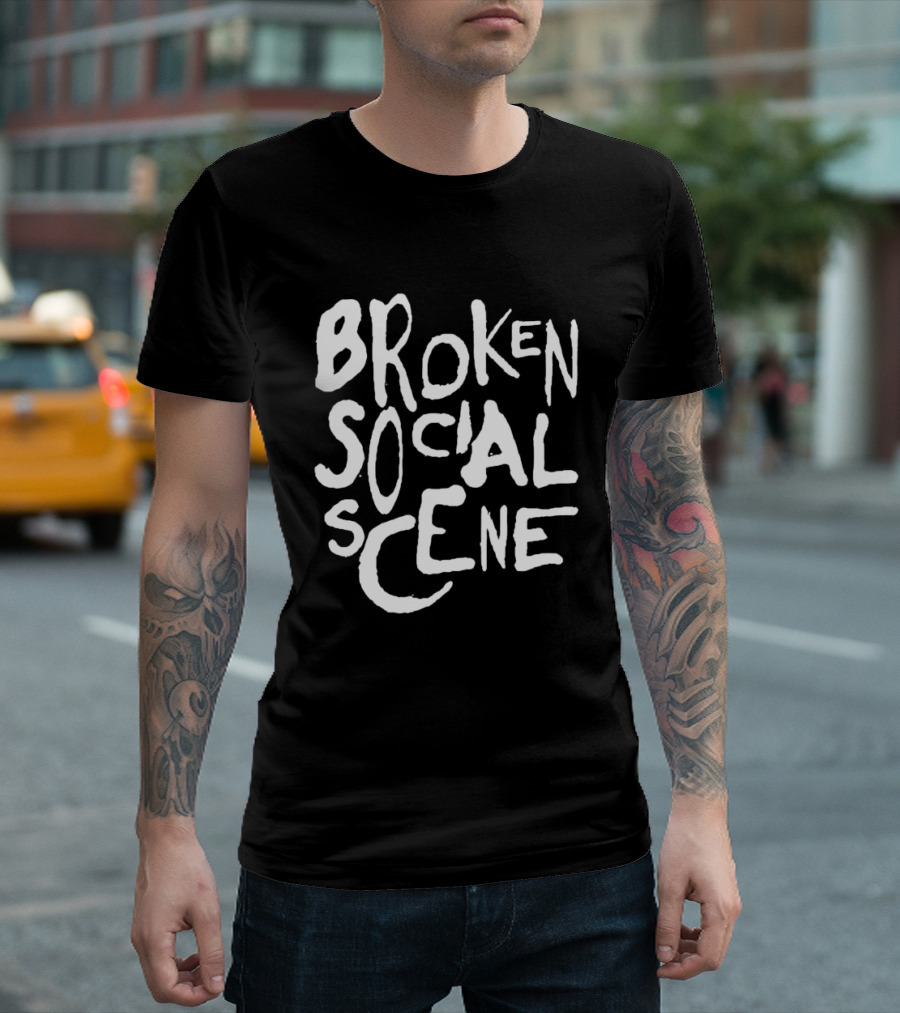 Broken Social Scene Band Text T-Shirt