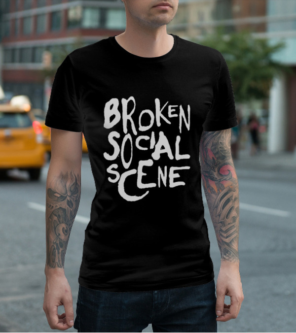 Broken Social Scene Band Text T-Shirt