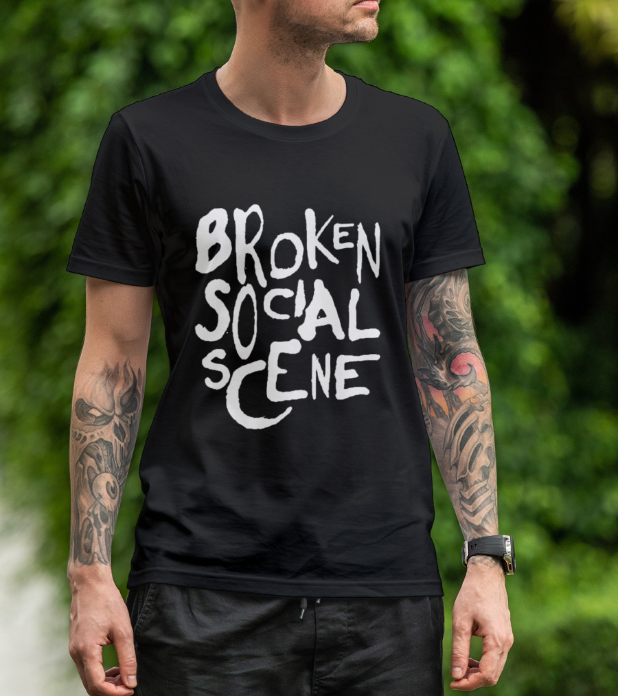 Broken Social Scene Band Text T-Shirt