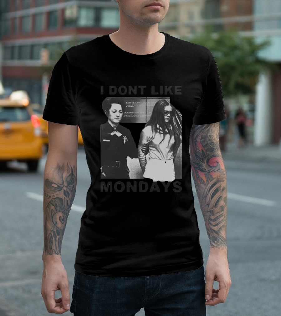 I Don’t Like Mondays Brenda Ann Spencer Arrest Scene T-Shirt