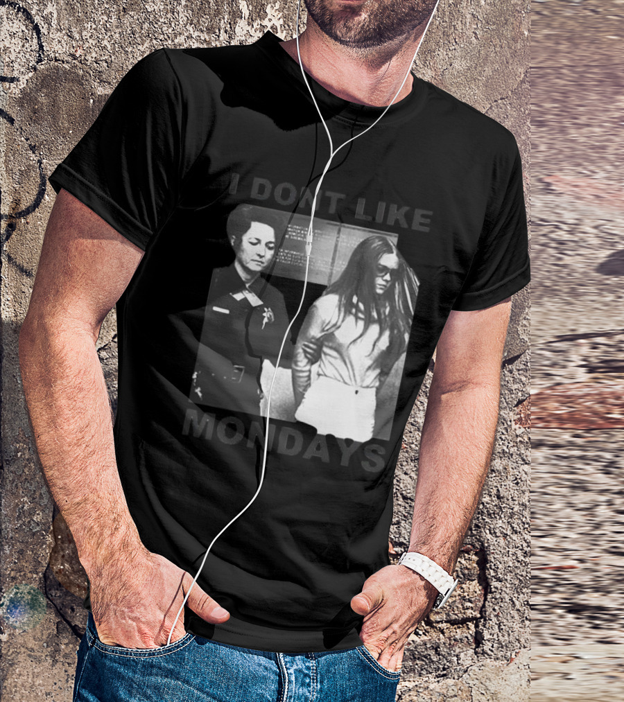 I Don’t Like Mondays Brenda Ann Spencer Arrest Scene T-Shirt