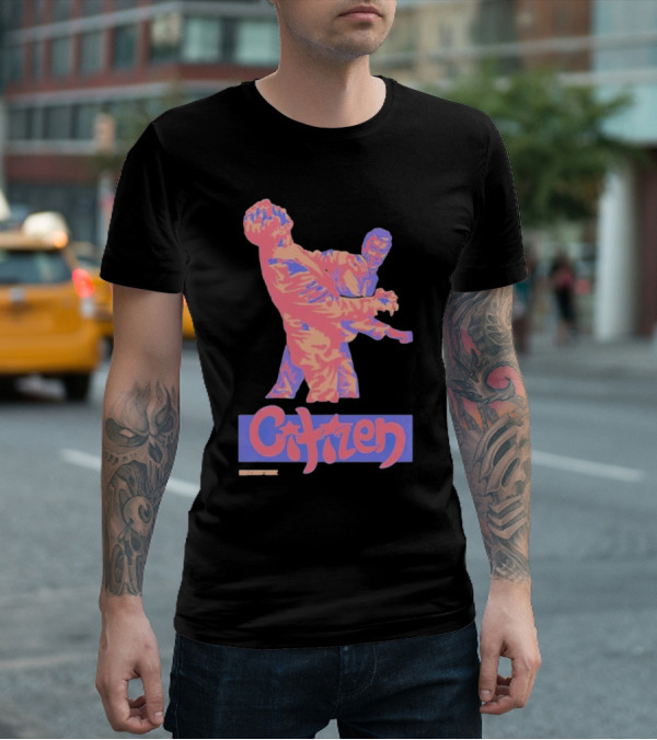 Citizen Fight Beat Retro Martial Arts Duo T-Shirt