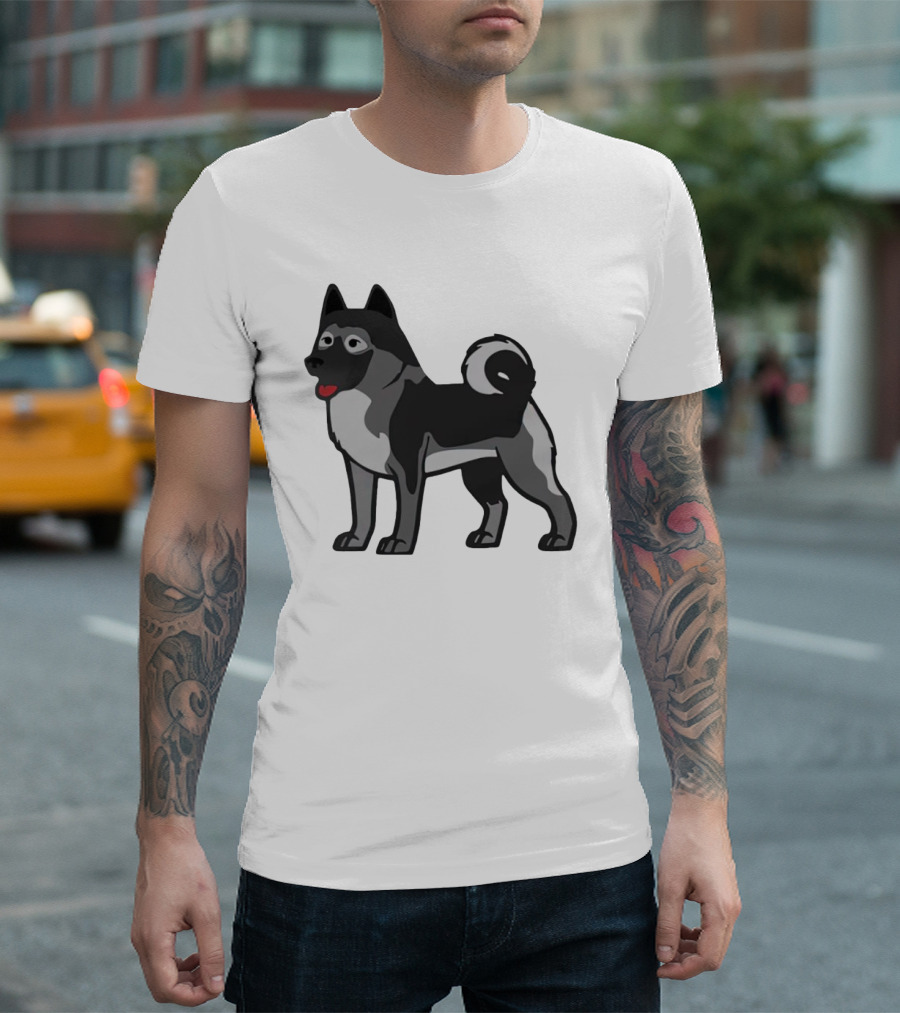 General Freya Organa The Norwegian Elkhound Puppy Dog T-Shirt