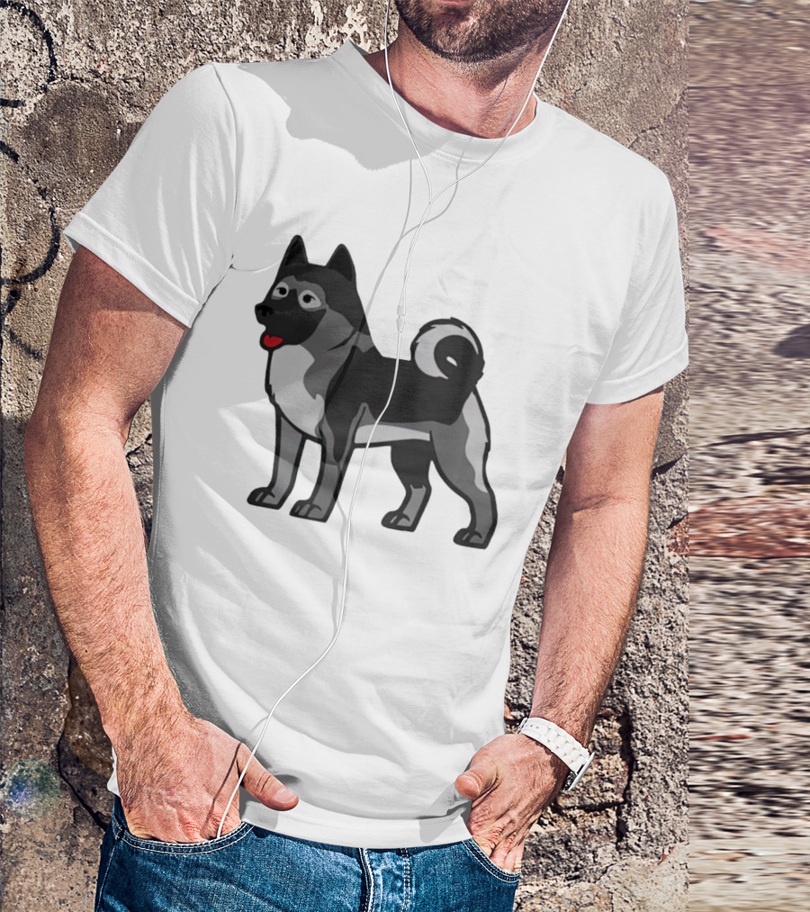 General Freya Organa The Norwegian Elkhound Puppy Dog T-Shirt