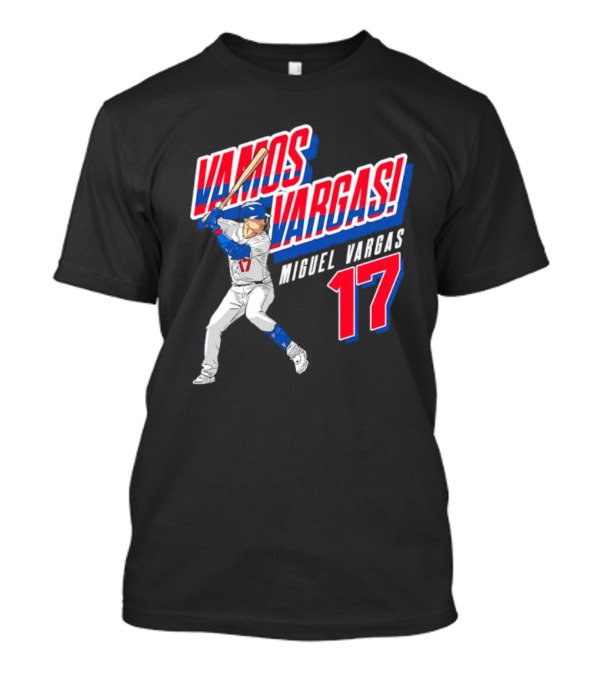 Vamos Vargas Miguel Vargas #17 Baseball Player Iconic T-Shirt