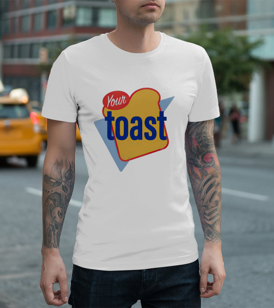 Your Toast Retro Bread Slice T-Shirt