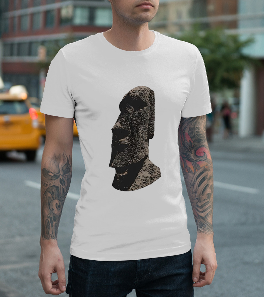 Alex Pereira Easter Island Moai Statue T-Shirt