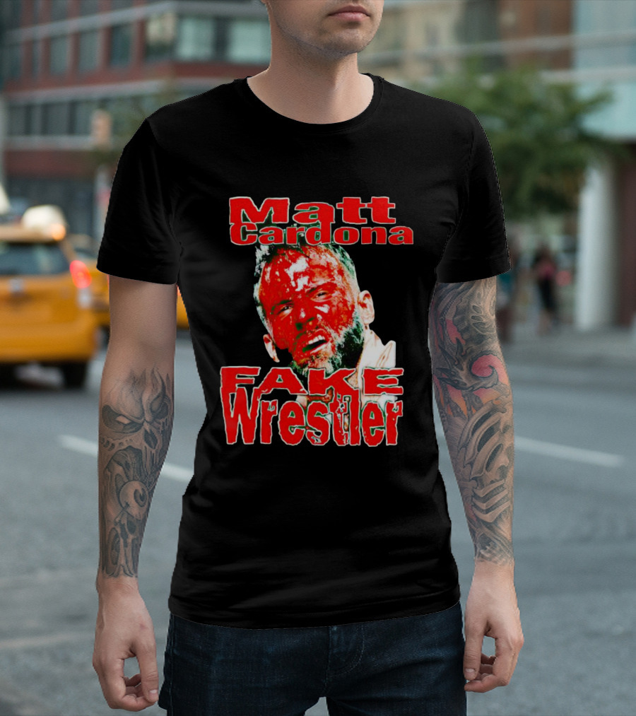 Matt Cardona Fake Wrestler T-Shirt
