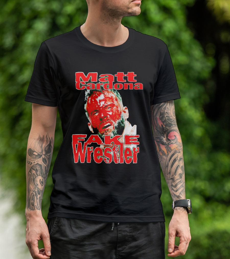 Matt Cardona Fake Wrestler T-Shirt
