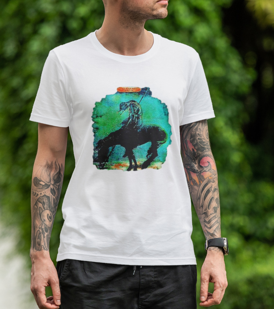 Beach Boys Surfs Up Album Horse Rider On Beach T-Shirt