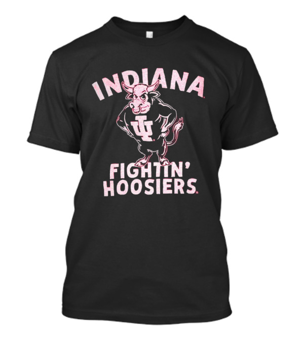 Indiana Fightin’ Hoosiers Bull Mascot IU T-Shirt