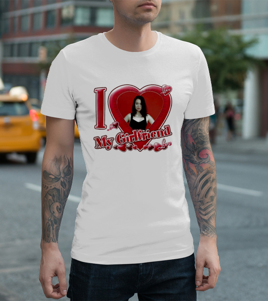 Mitski I Love My Girlfriend Heart Love T-Shirt
