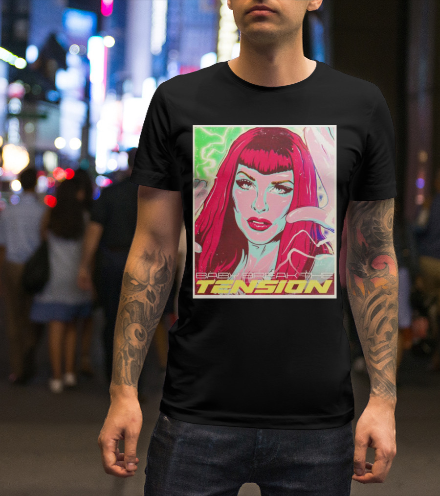 Baby Break The Tension Vibrant Pop T-Shirt