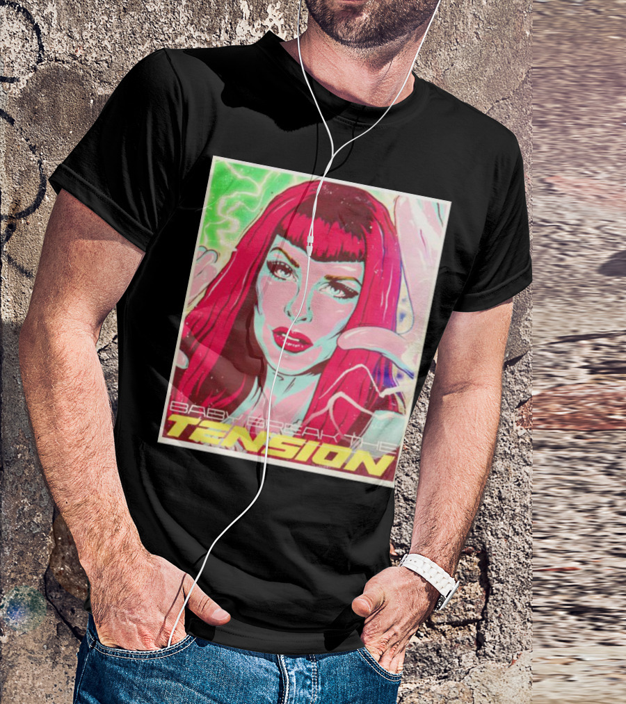 Baby Break The Tension Vibrant Pop T-Shirt