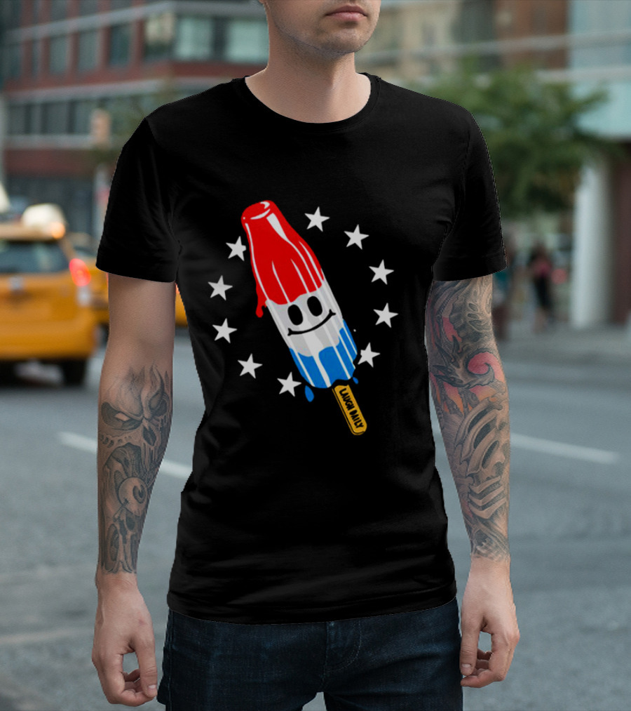 JSTU Rocket Pop Laugh Daily Stars Pack T-Shirt
