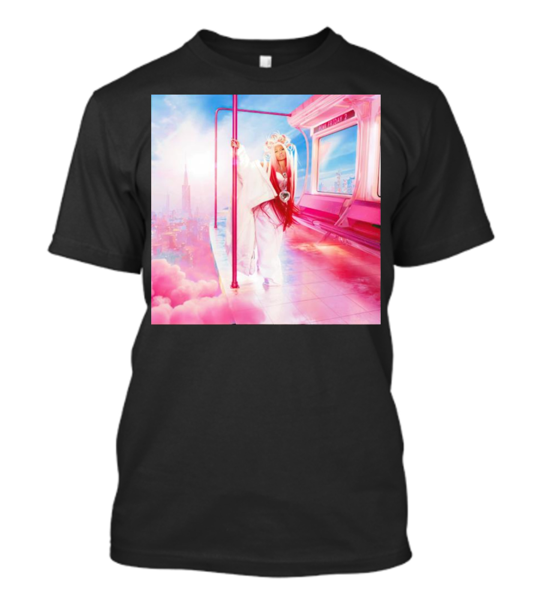 Nicki Minaj Pink Friday 2 111723 Dreamscape Subway T-Shirt