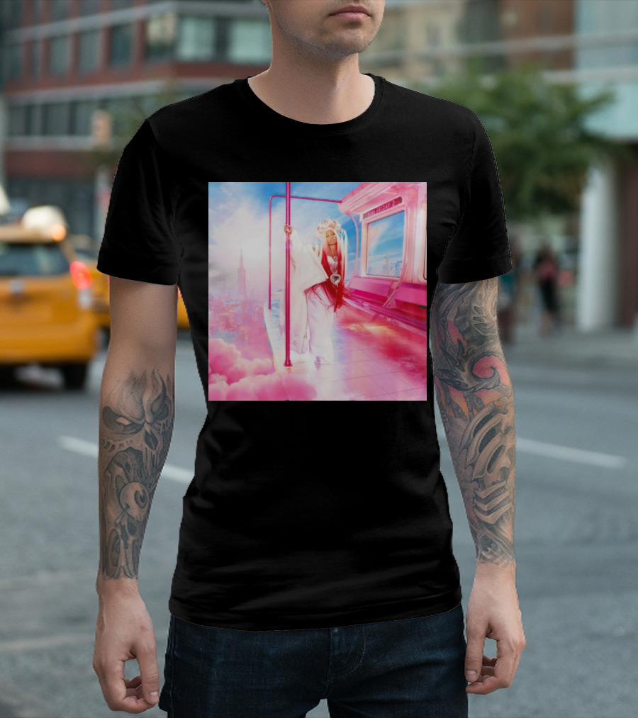Nicki Minaj Pink Friday 2 111723 Dreamscape Subway T-Shirt