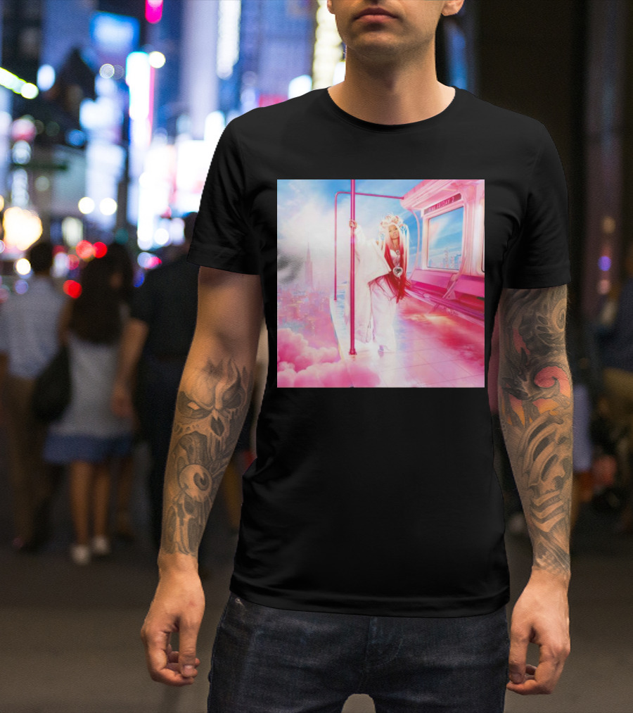 Nicki Minaj Pink Friday 2 111723 Dreamscape Subway T-Shirt
