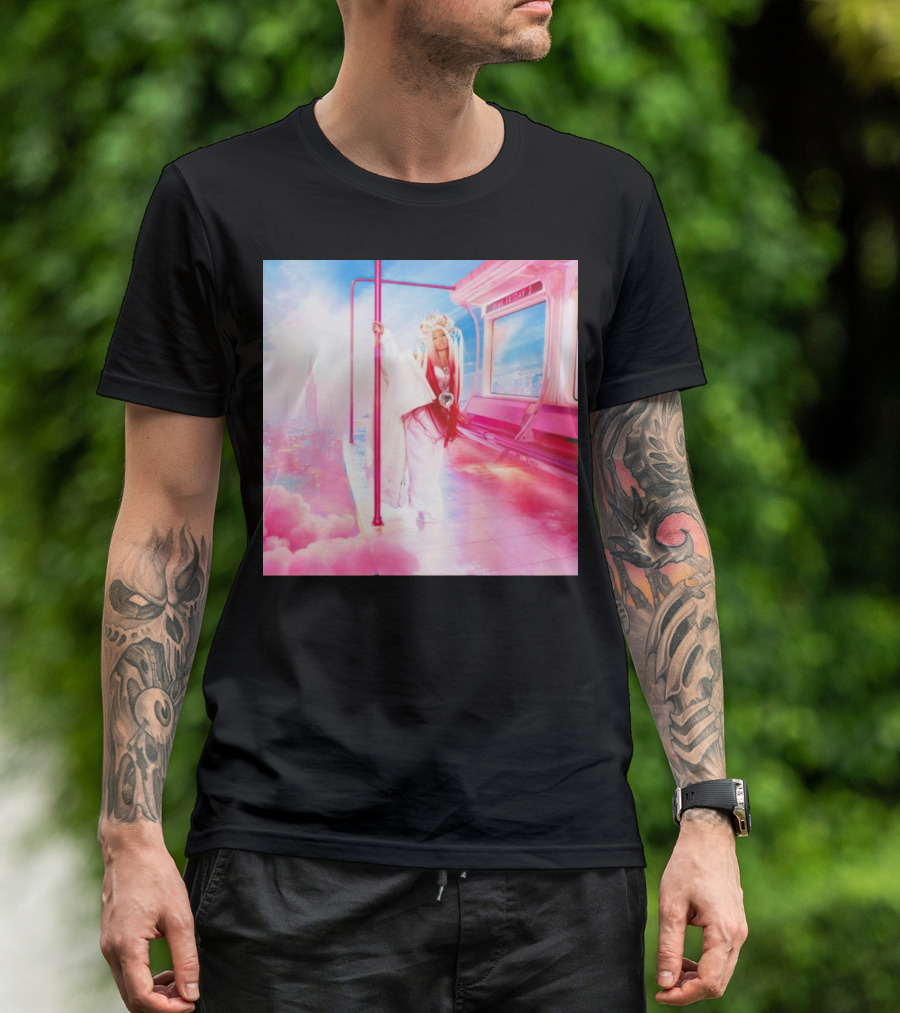 Nicki Minaj Pink Friday 2 111723 Dreamscape Subway T-Shirt