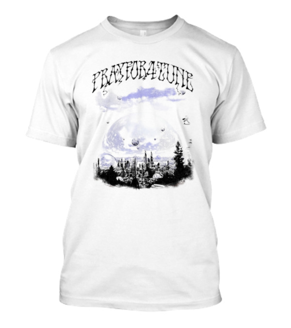 PrayFor4Tune Cosmic Landscape Bliss New T-Shirt