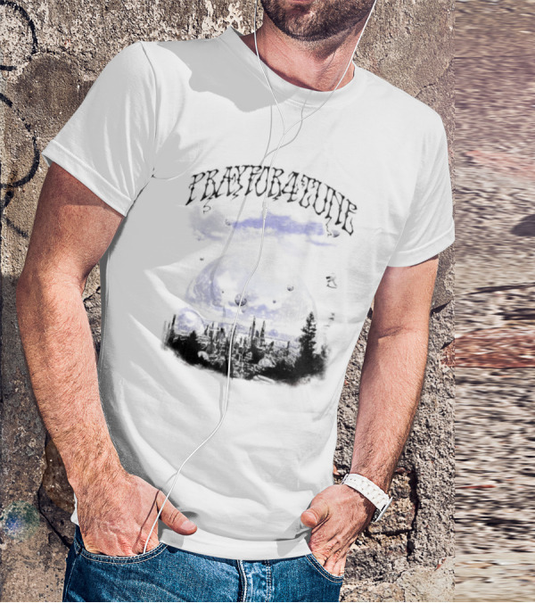 PrayFor4Tune Cosmic Landscape Bliss New T-Shirt