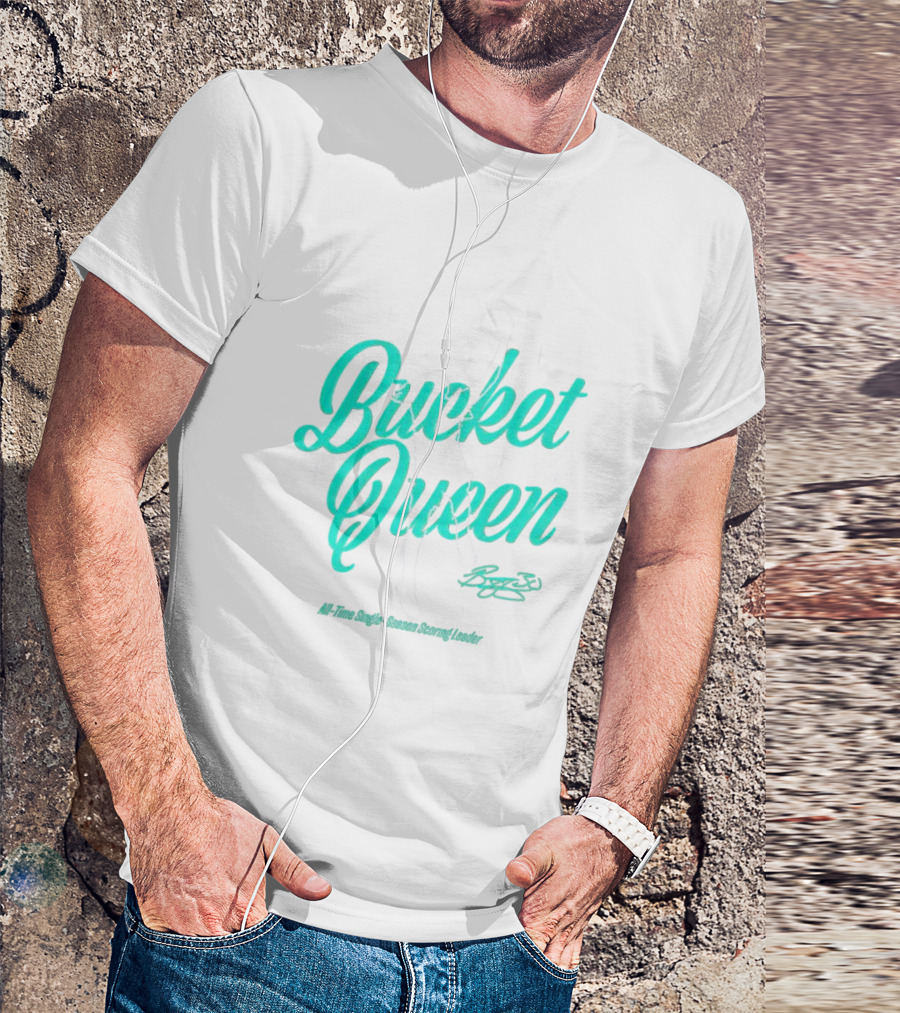 Breanna Stewart Bucket Queen All-Time Single-Season Scoring Leader T-Shirt