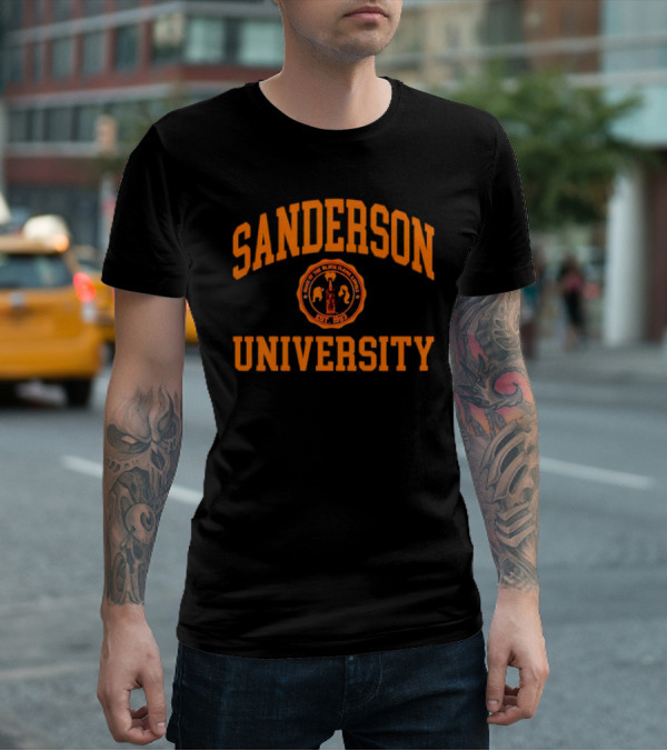 Sanderson University School Of The Black Flame Candle Est. 1693 T-Shirt