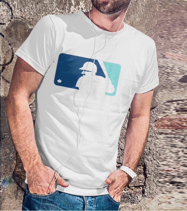 Ben Wagner Schneider Stache Baseball Logo With Batter T-Shirt