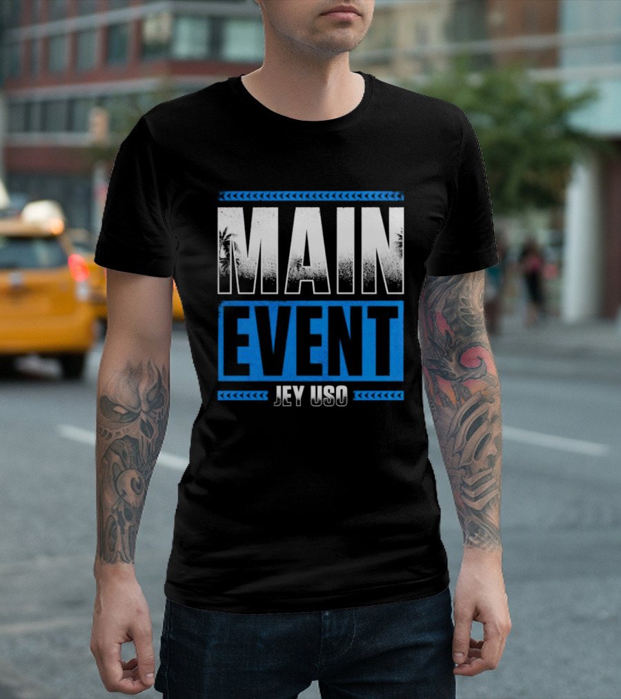 Main Event Jey Uso WWE Tropical T-Shirt