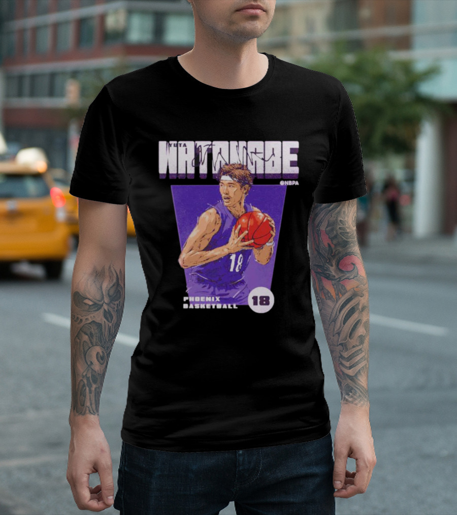 Yuta Watanabe NBPA Phoenix Basketball 18 T-Shirt