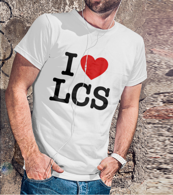 I Heart LCS Red Love Emblem T-Shirt