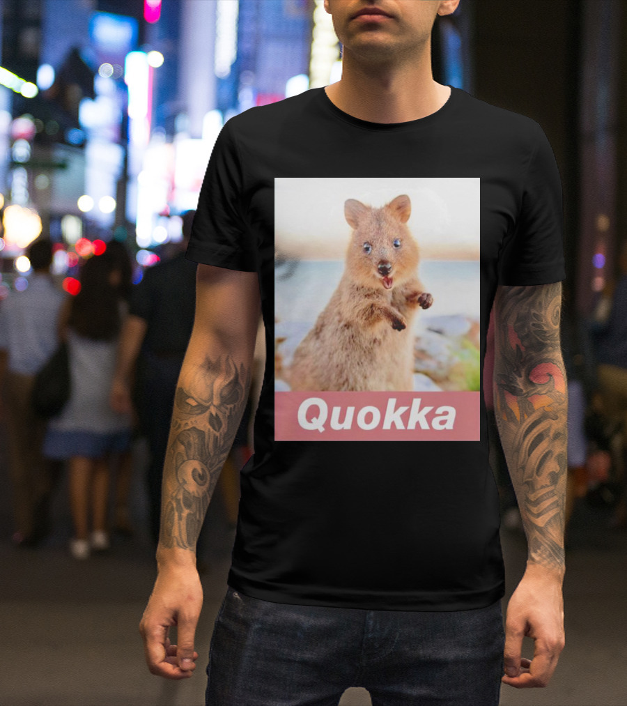 Quokka Sunrise Cute Animal Joy At Dawn T-Shirt