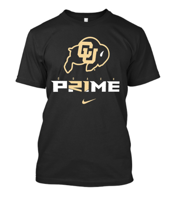 Colorado Buffaloes Coach Prime CU Logo T-Shirt