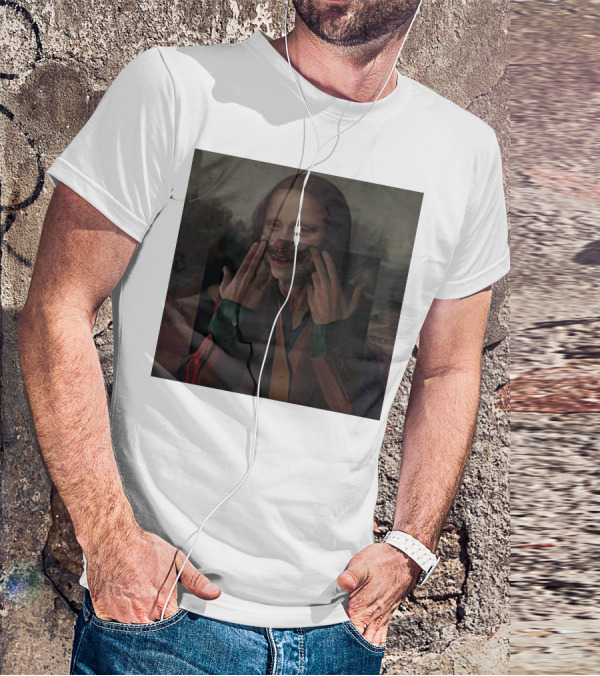 Mona Lisa Joker Crossover Fusion T-Shirt