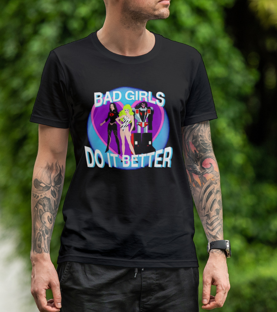 Bad Girls Do It Better Cobra Baroness Jem Optimus Prime T-Shirt
