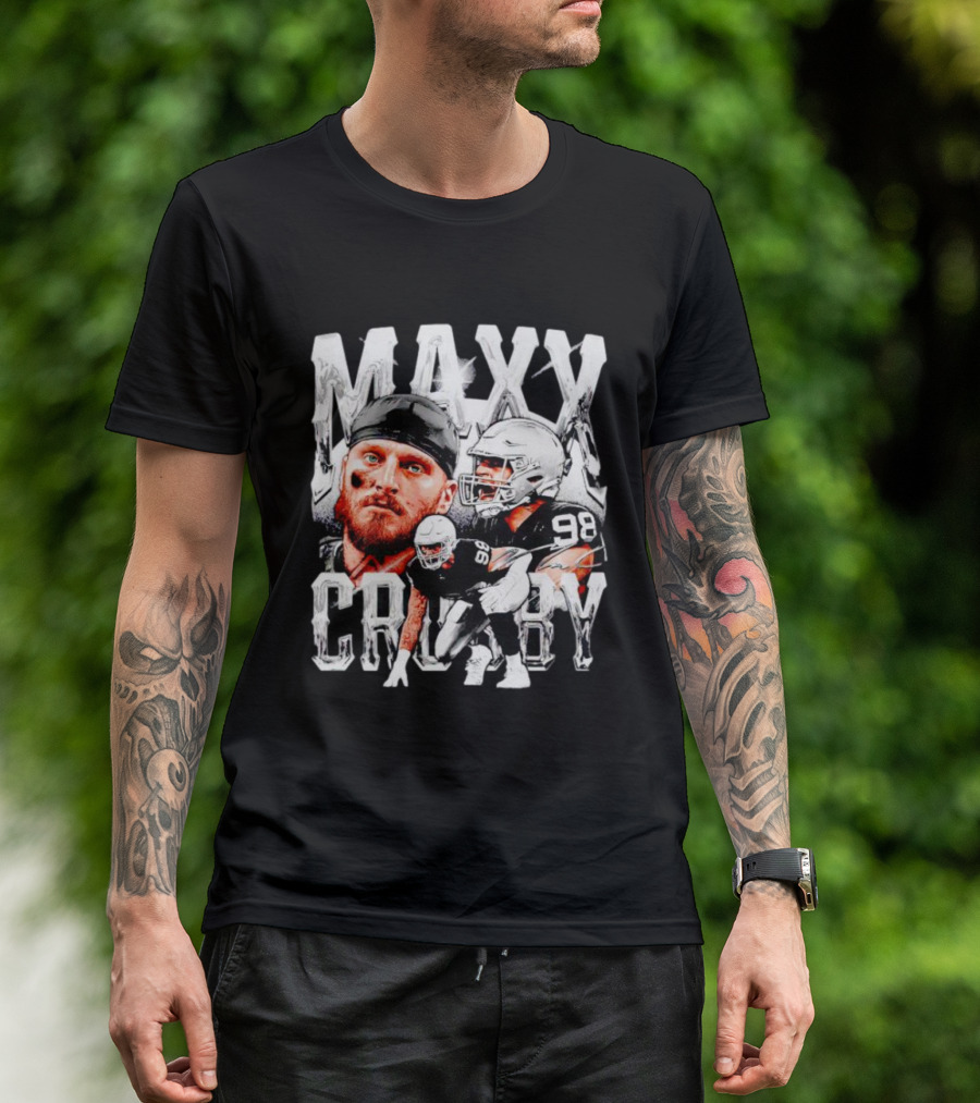 Maxx Crosby Las Vegas Raiders 98 Collage T-Shirt