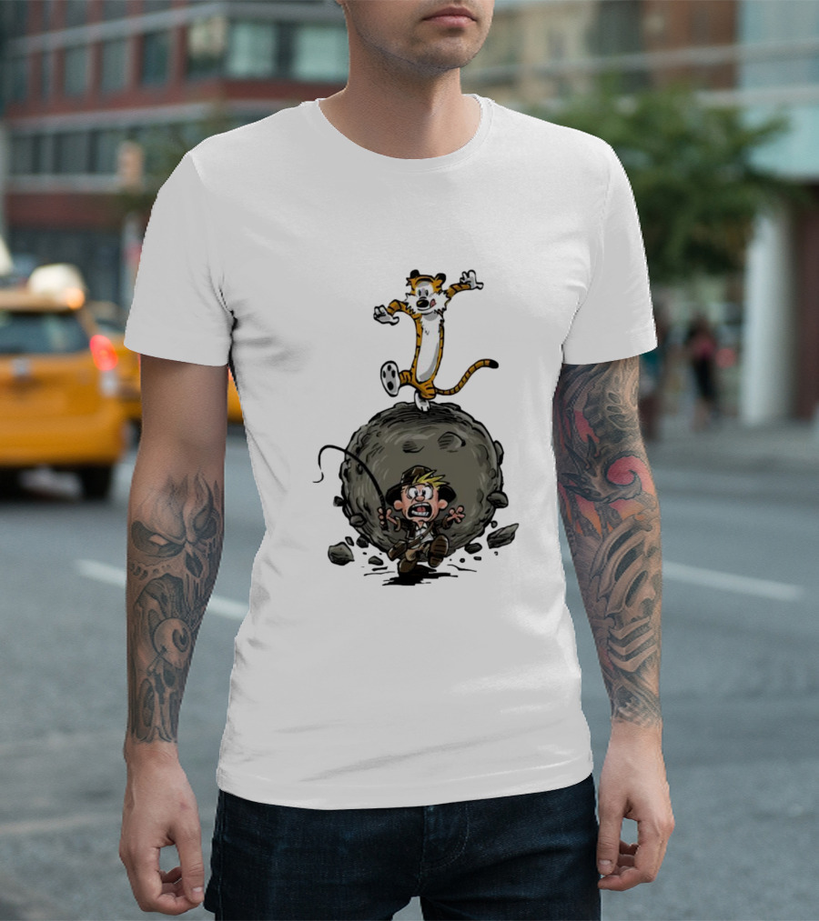 Indy and Hobbes Adventure Escape T-Shirt