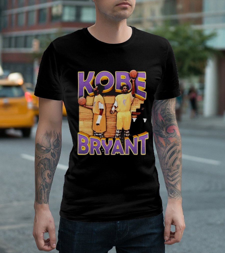 Kobe Bryant Basketball Dual Pose Dreams Matching Set T-Shirt